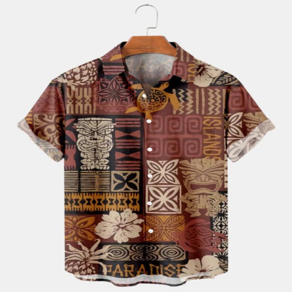 Men's Clothing Men's 3D Printed Shirt3